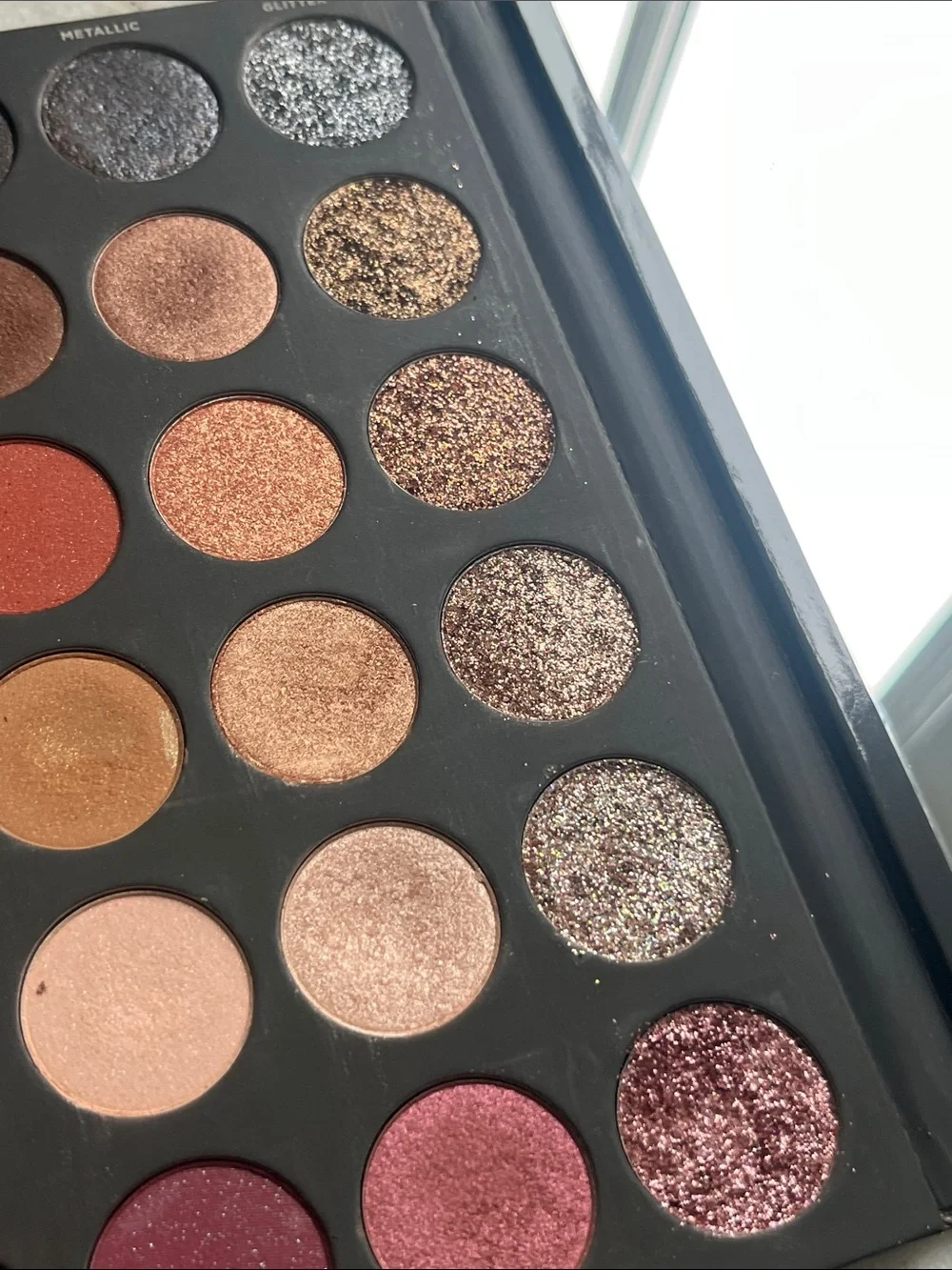 TATI BEAUTY EYESHADOW PALETTE VOL 1 Glitter Metallic Sequin Matte Discontinued